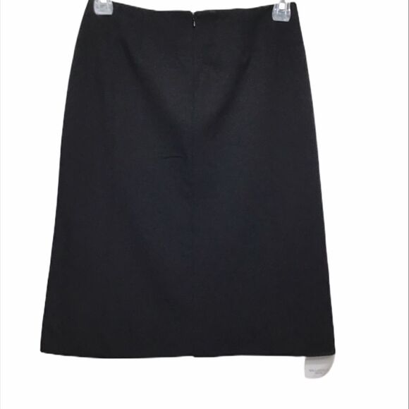 MM LAFLEUR Black Midi Slip Skirt Greenpoint Knit Skirt New With Tag Size 0 - Picture 4 of 14